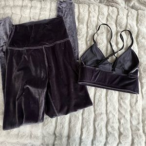 Beyond yoga velvet set